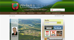 Desktop Screenshot of ferlach.at